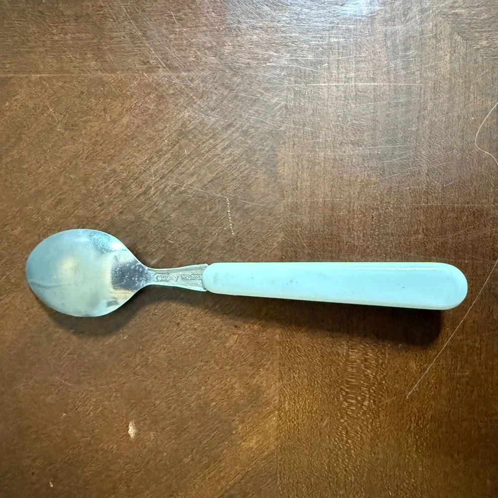 Disney Toddler Child Silverware Mickey Mouse Spoon & Vtg‎